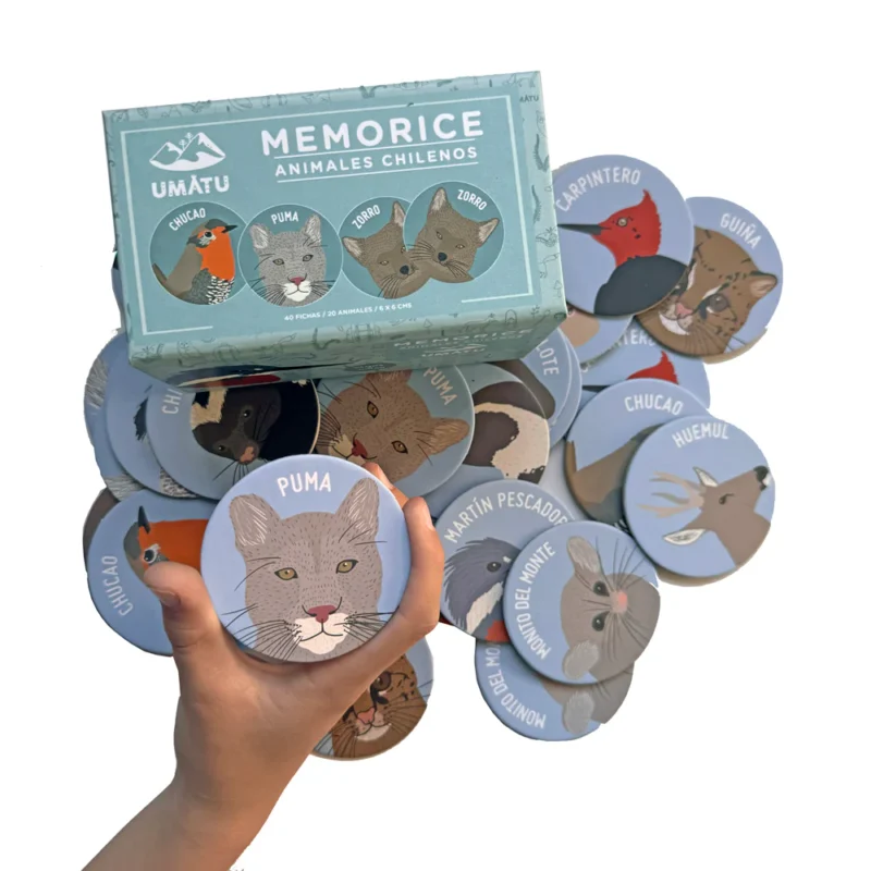 MEMORICE ANIMALES CHILENOS