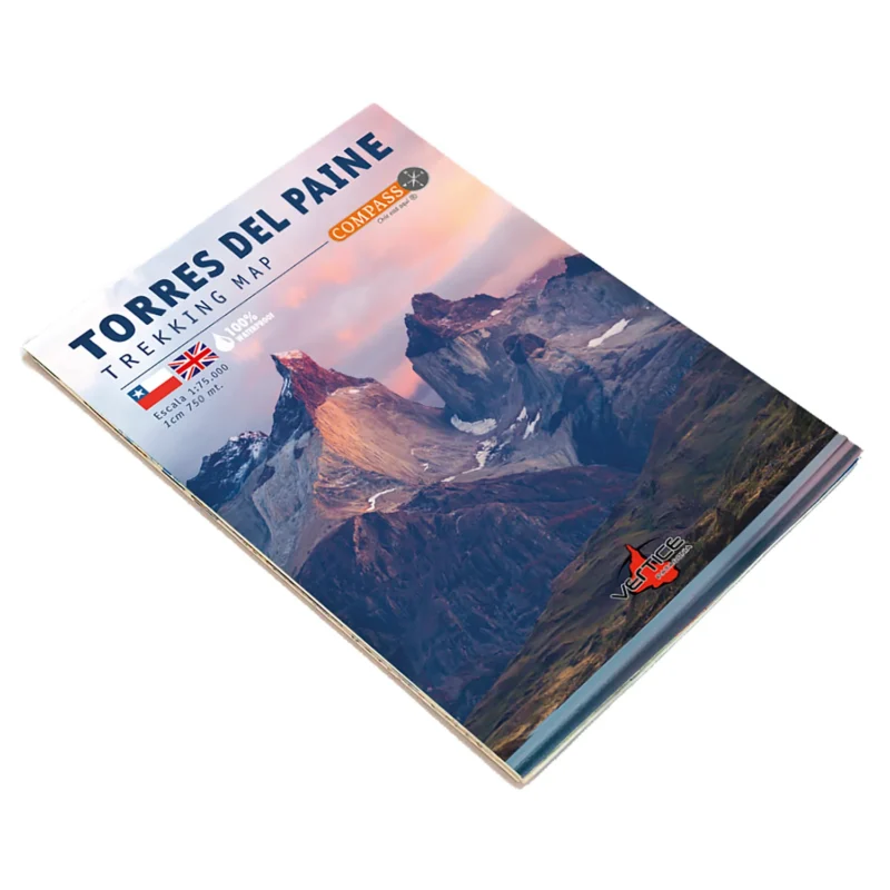 MAPA TREKKING TORRES DEL PAINE